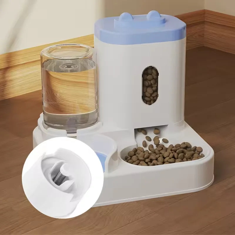 Pet Large-Capacity Feeder Integrated Automatic Water Dispenser Cat
