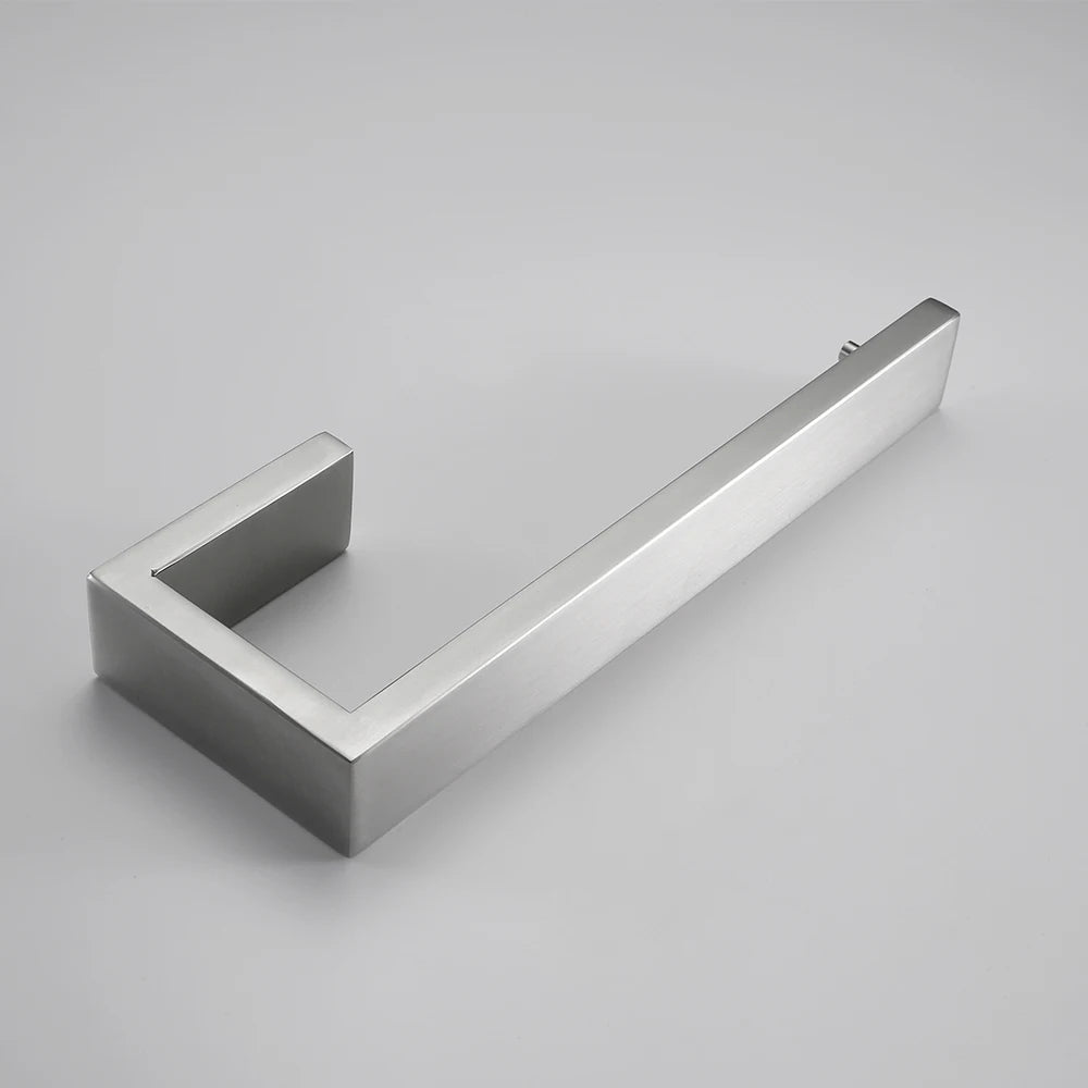 BagnoLux Brushed Stainless Steel Beautiful Wall Hook Toilet Paper