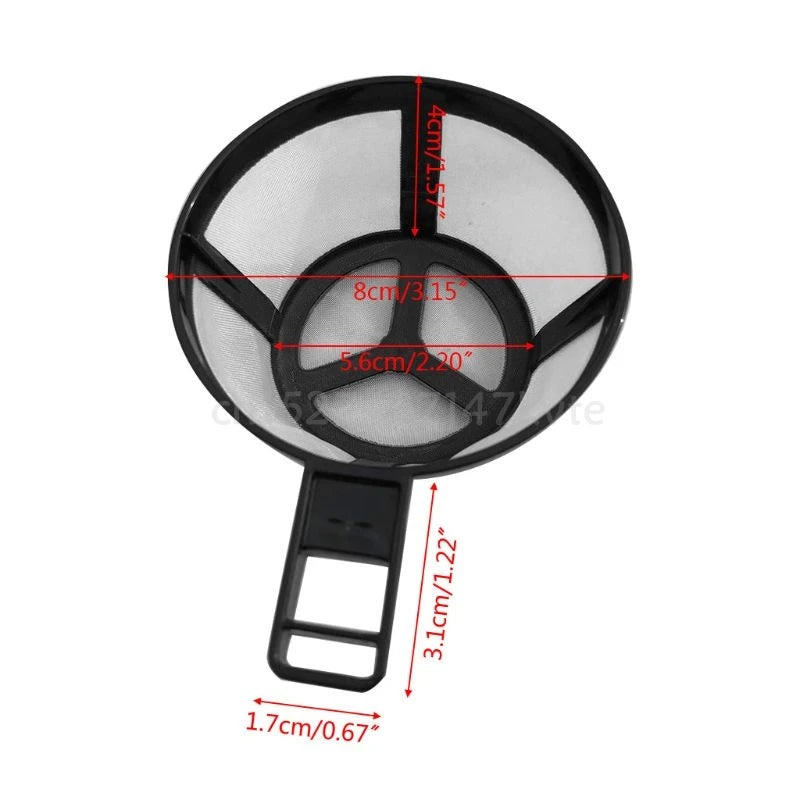Reusable Coffee Pot Filter Holder Dripper Mesh Basket with Handle