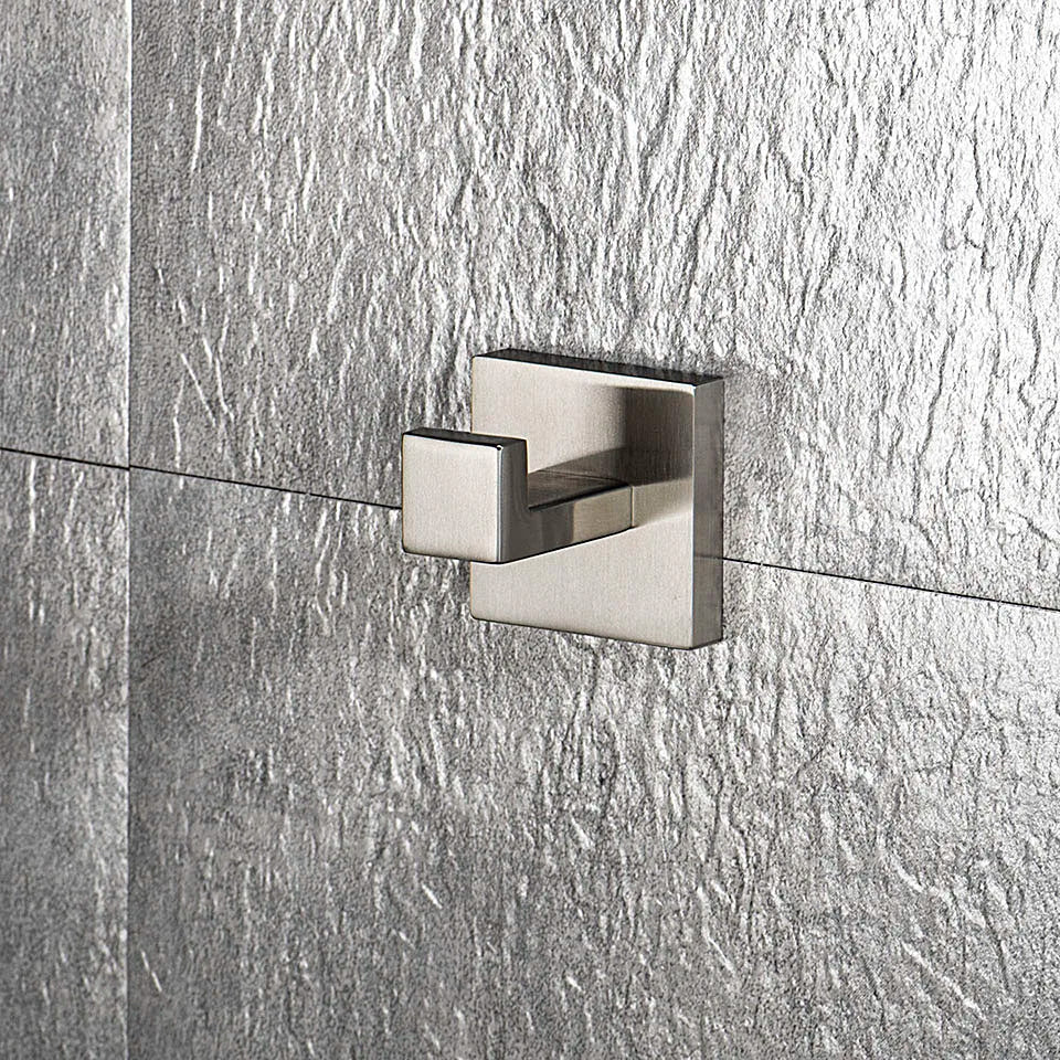 Stainless Steel Bathroom Accessories Brushed Nickel Towel Rack Toilet