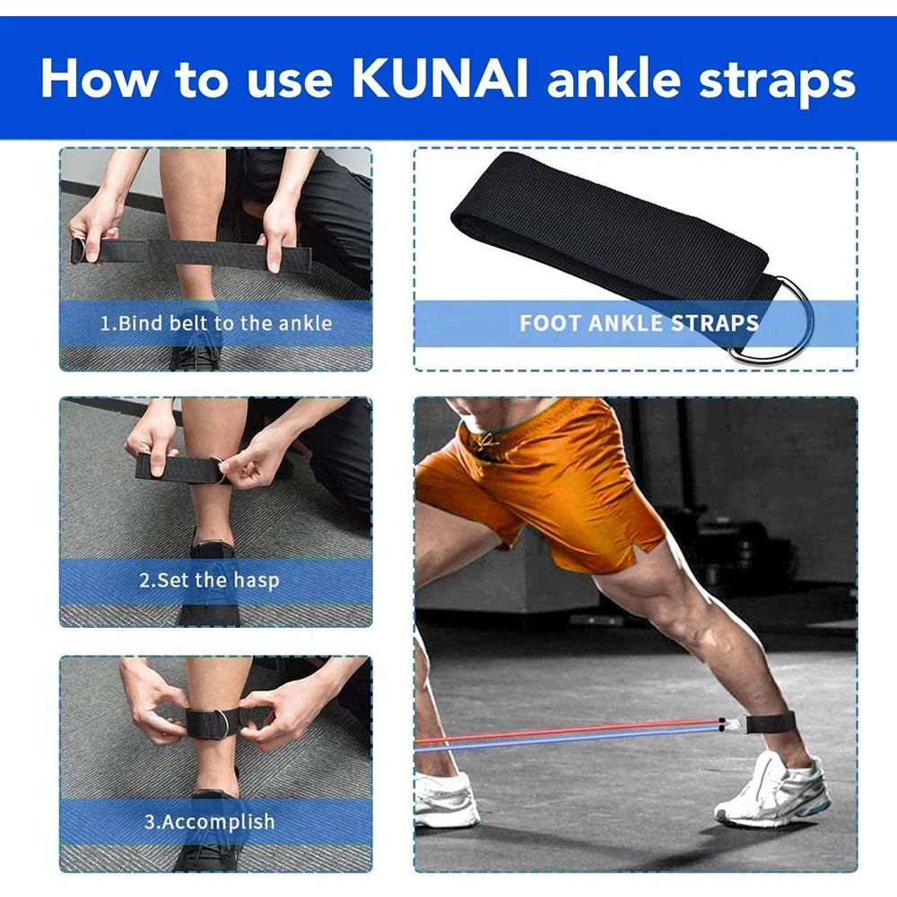 Resistance Bands Set (up to 115 lb)