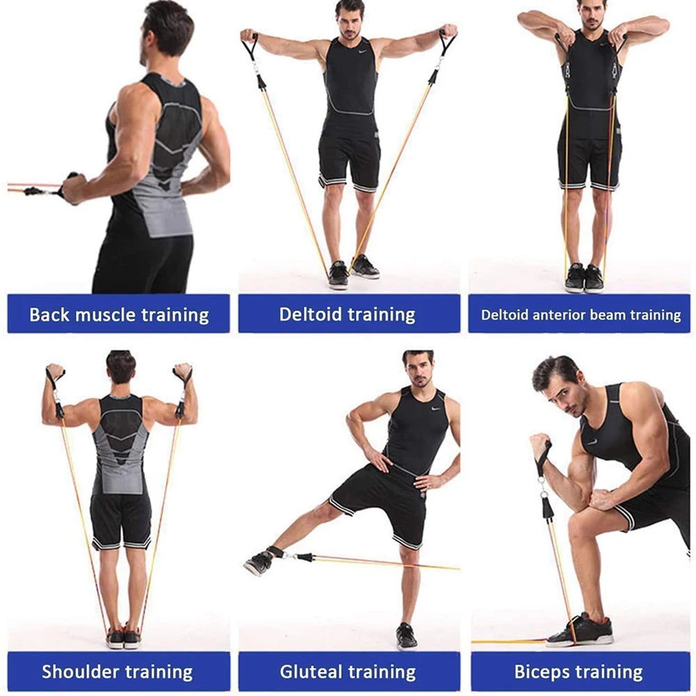Resistance Bands Set (up to 115 lb)