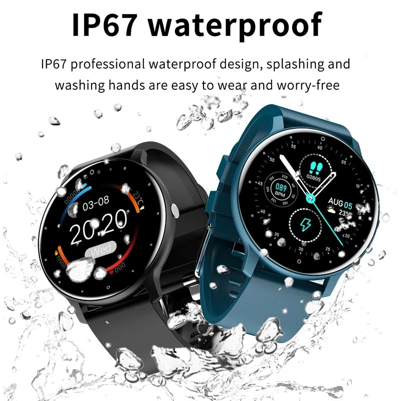 LIGE  Smart Watch Women Men Ladies Gift Sport Fitness Men Watches