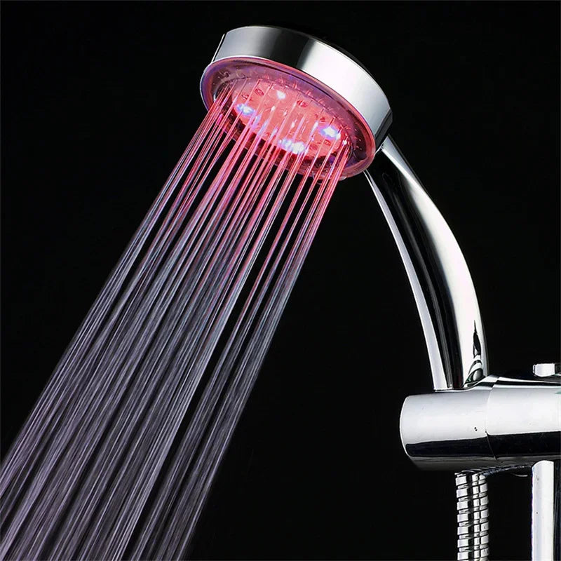 LED Luminous Shower Head Colorful Self-coloring Shower Head Water