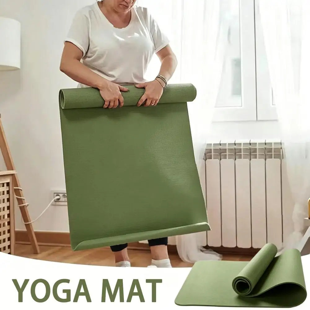 Yoga Pad Non Slip Exercise Mat For Home Yoga, Pilates, Stretching