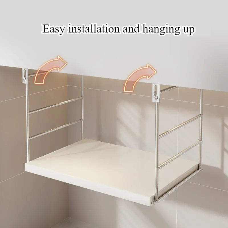 Kitchen Microwave Oven Shelf Wall Mounted Oven Rice Cooker