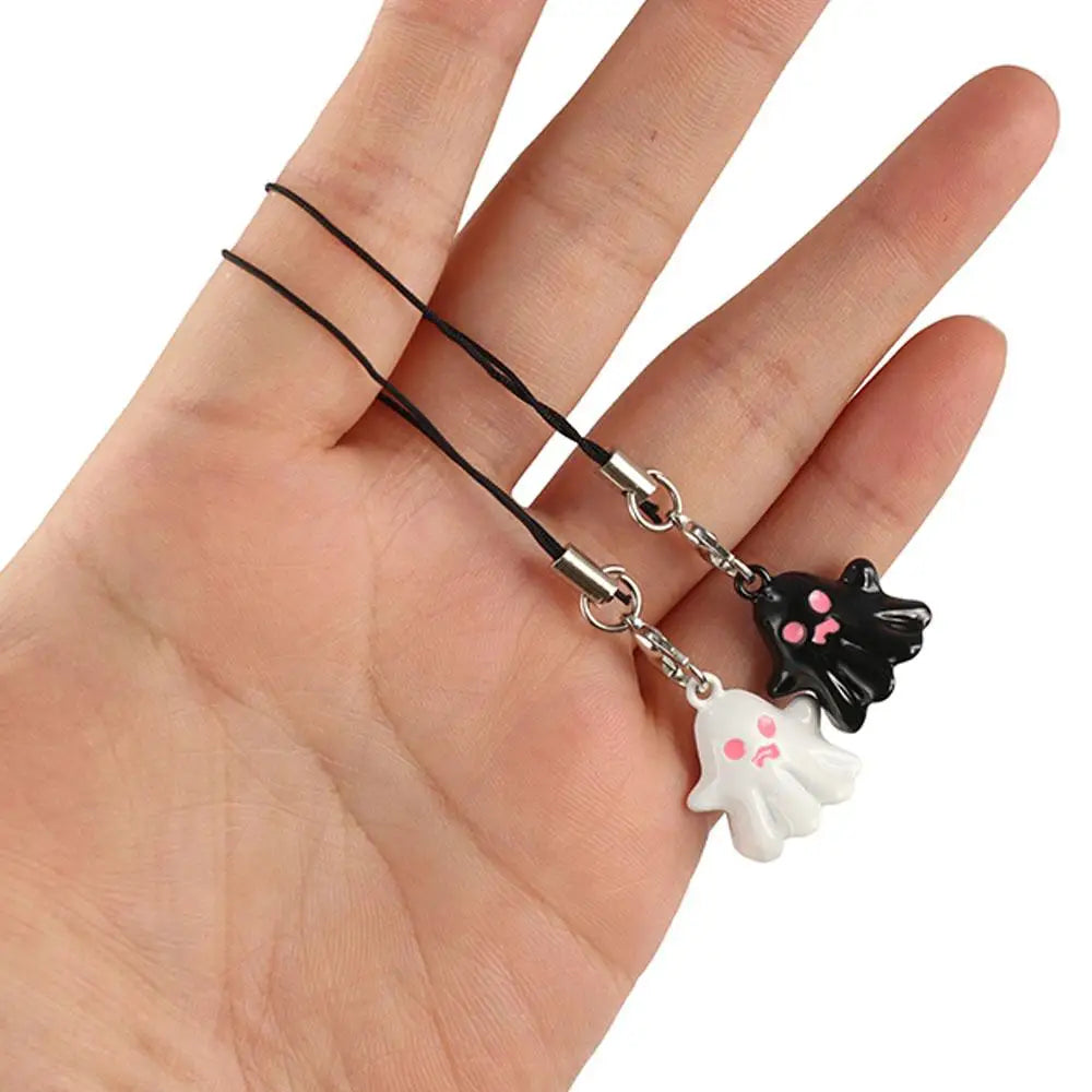 Phone Accessories Spooky Ghost Phone Charms Pendant Cartoon Phone