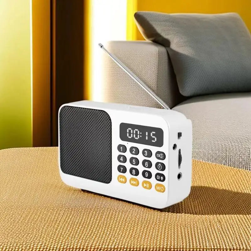 Bluetooth 5.0 Portable Sound Box FM Radio Rechargeable Mini Speaker