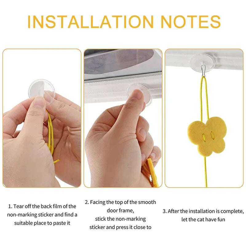 Interactive Cat Hanging Simulation Cat Toy Funny Self-hey Interactive
