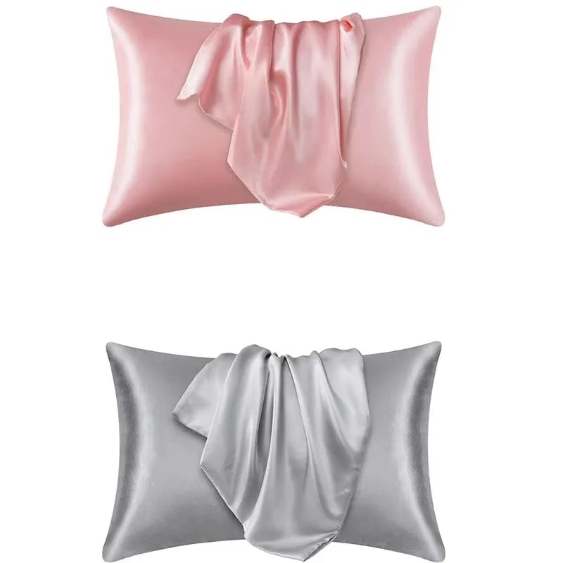 1/2pcs 100% Natural Mulberry Silk Pillowcase Hair/Skin Protection,Anti-Frizz & Wrinkle-Resistant Hypoallergenic