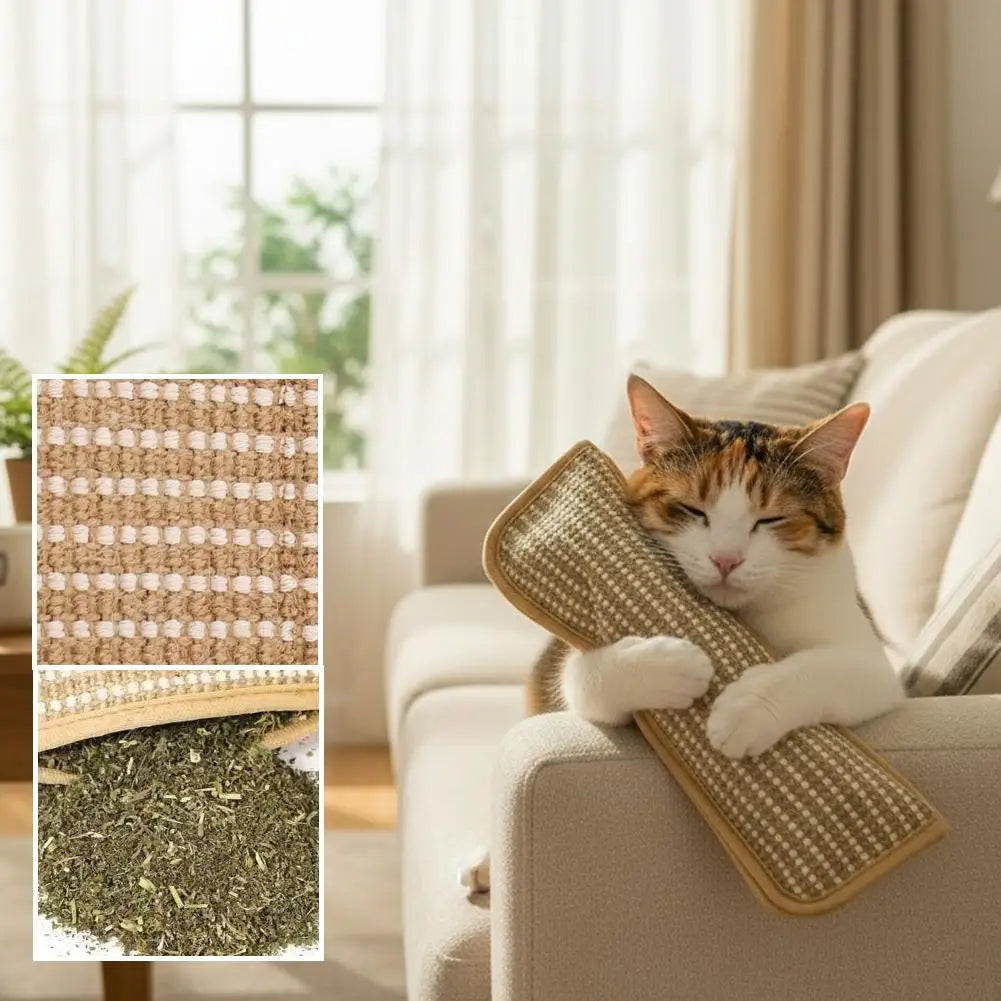 Catnip Pillow Cat Interactive Toys Indoor Kitten Scratching And