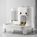 Pet Bowl Automatic Feeder & Water Fountain All-in-One for Cats Dogs