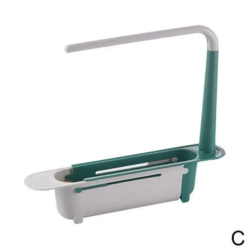 Kitchen Sink Drain Rack Telescopic Sink Shelf Sinks Organizer Soap