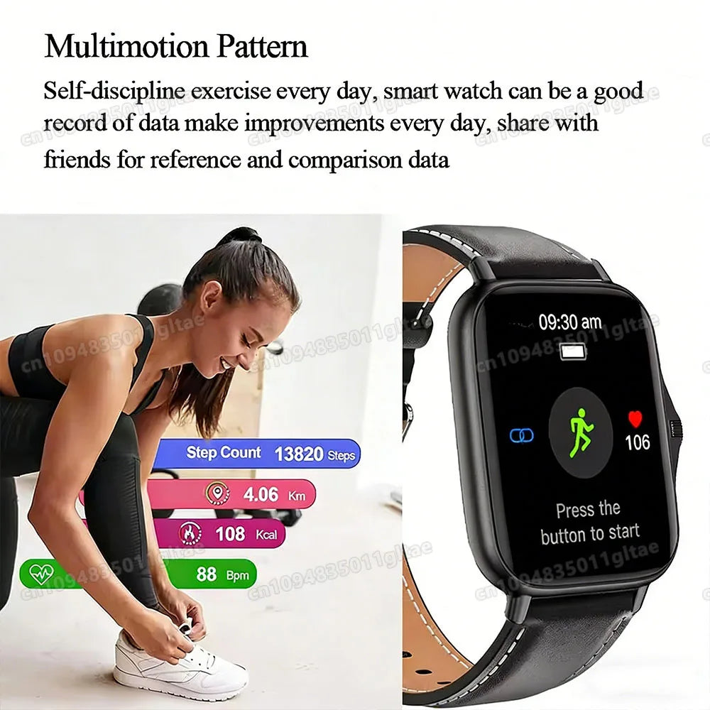 Smart Watch Android IOS Phone 1.83 Inch Color Screen Bluetooth Answer