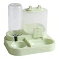 Pet Feeder Dual Food Bowl All-in-One Automatic Food Water Dispenser