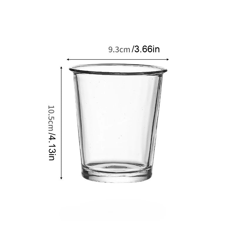 Coffee Cup Curled Latte Cups Household Glass Drinkware Juice Milk