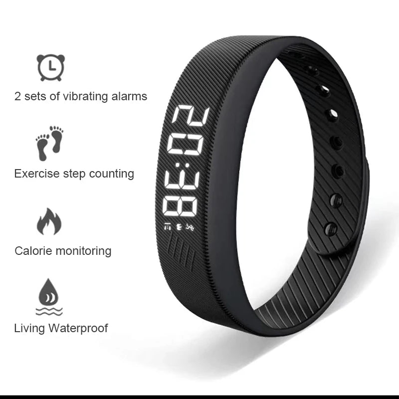 Smart Watch Sports Bracelet Smart Bracelet With Vibrating Alarm Clock
