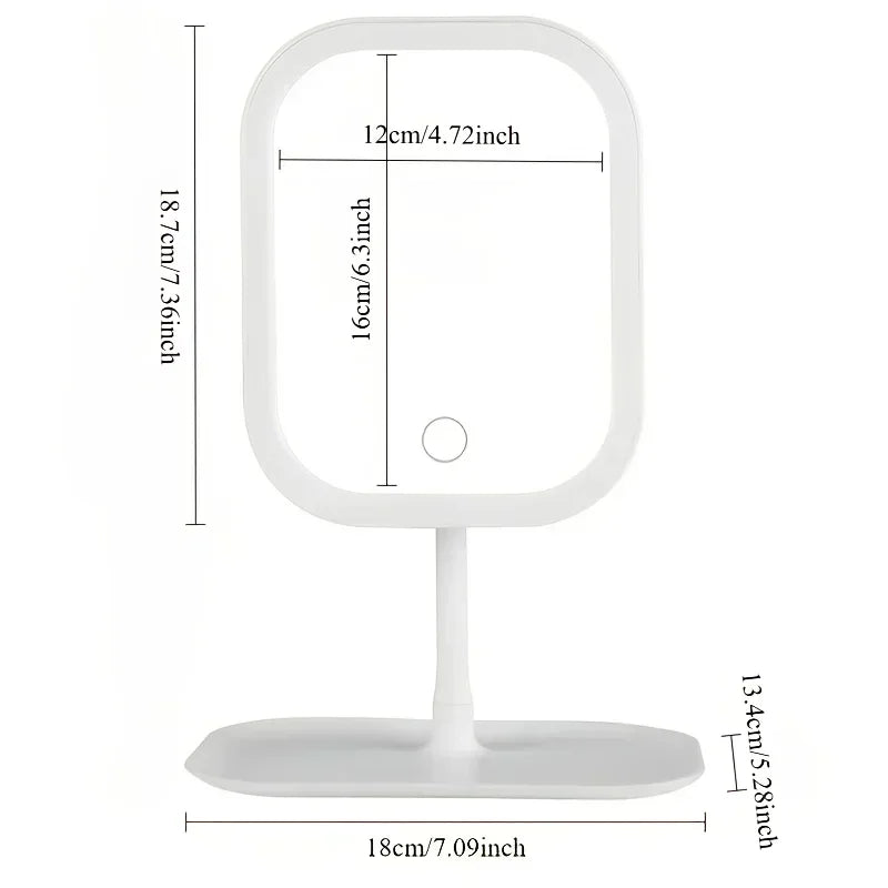LED Vanity Mirror with Stand