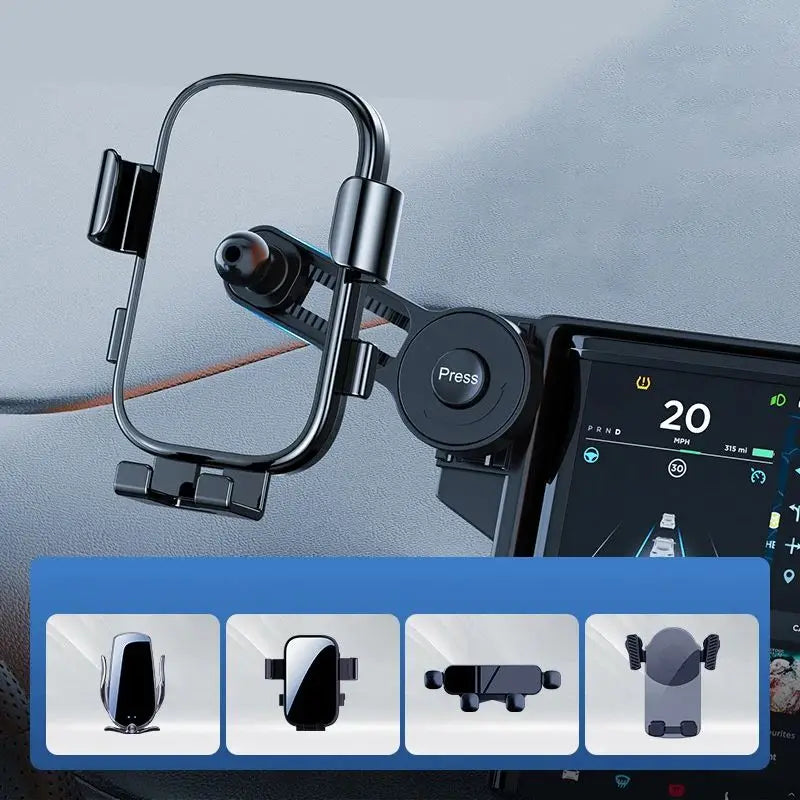 Car Phone Holder Bracket Accessories Interior Air Outlet Vent Base