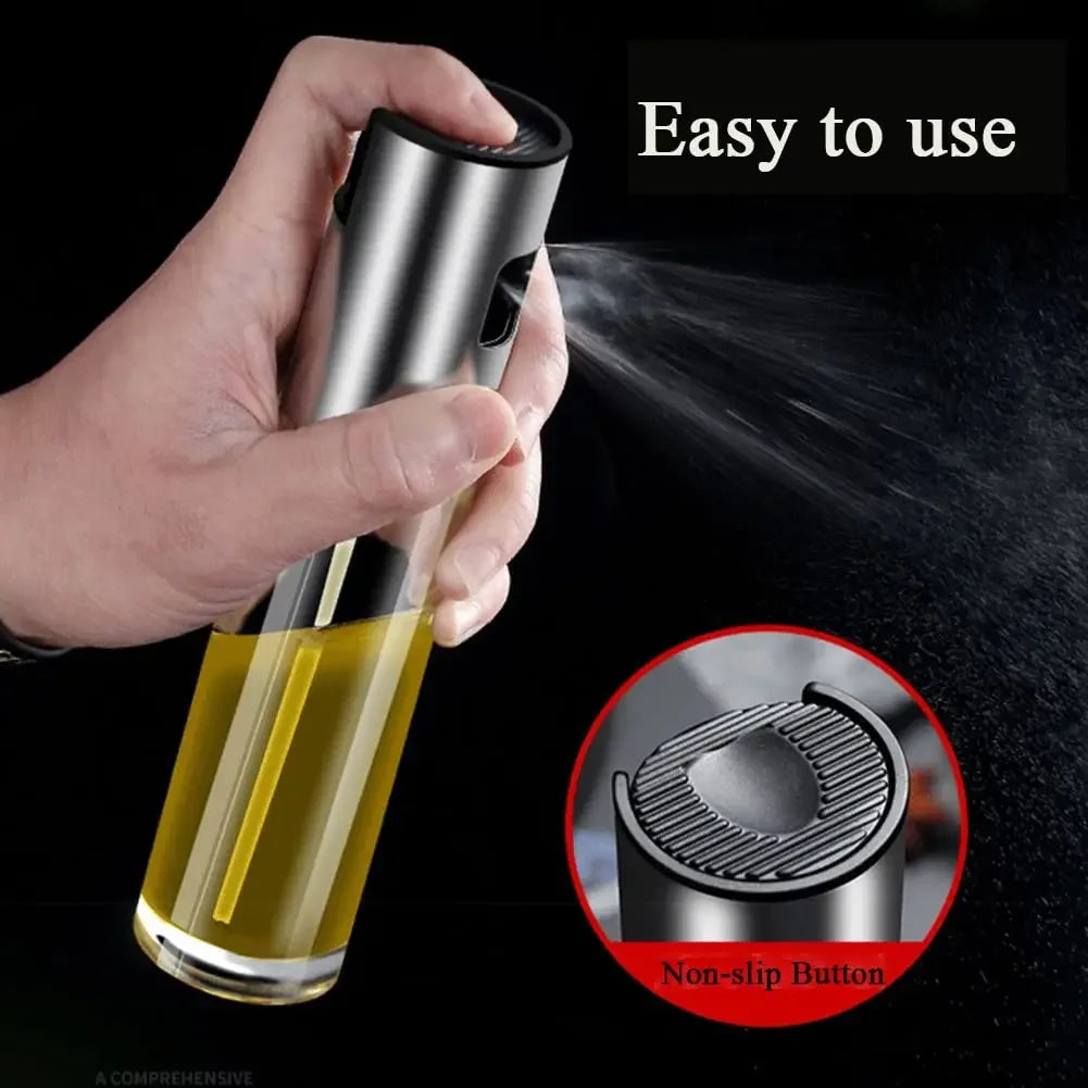 100 ML Oil Sprayer for Cooking Glass Olive Oil Sprayer Mini Kitchen