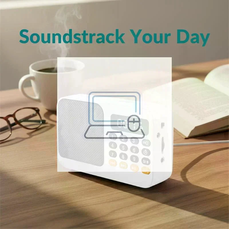 Bluetooth 5.0 Portable Sound Box FM Radio Rechargeable Mini Speaker