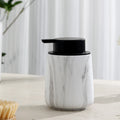 400ml marble soap dispenser bubble bottle resin hotel shampoo foam