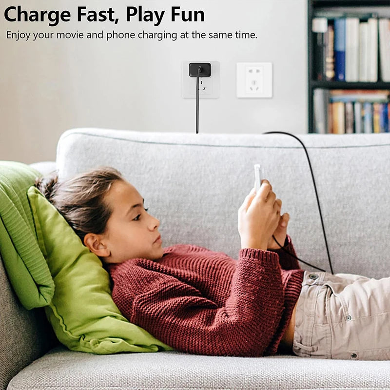 USB C 25W Fast Wall Charger with USB C to Type C Fast Charging Cable