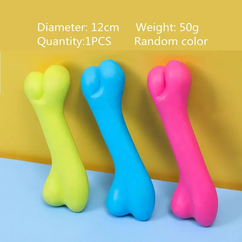 Cute Dog Toy Chew Rubber Toys for Small Dog Bite Resistant Non-toxic