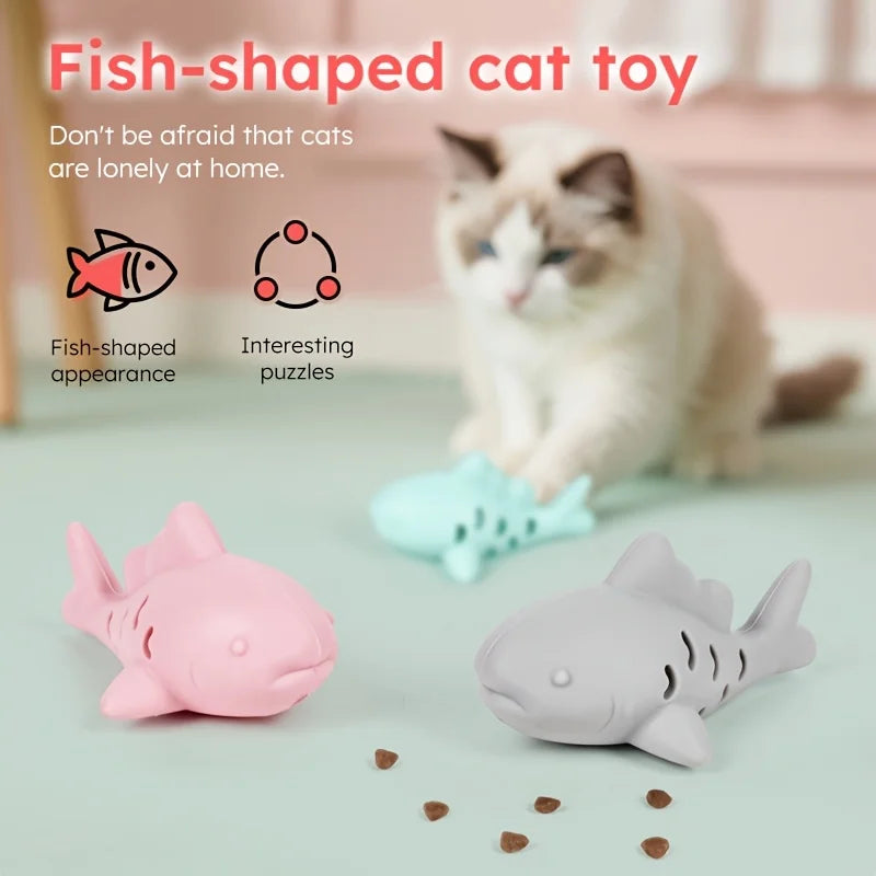 1pc Interactive Cat & Dog Toy - Durable Bite-Resistant Design, Hiding