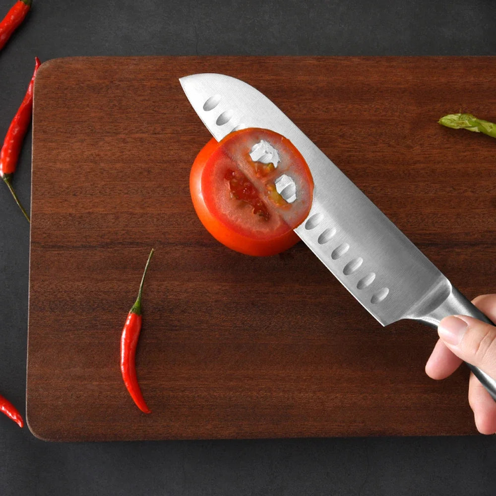 Kitchen Knife Set, All-Steel Five-Piece Set Stainless Steel Kitchen