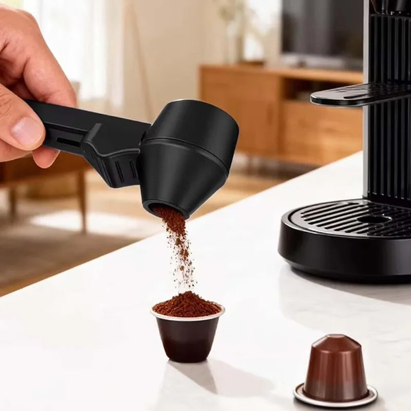 1/10pcs Sliding Leakproof Coffee Scoops Large Capacity Coffee Protein