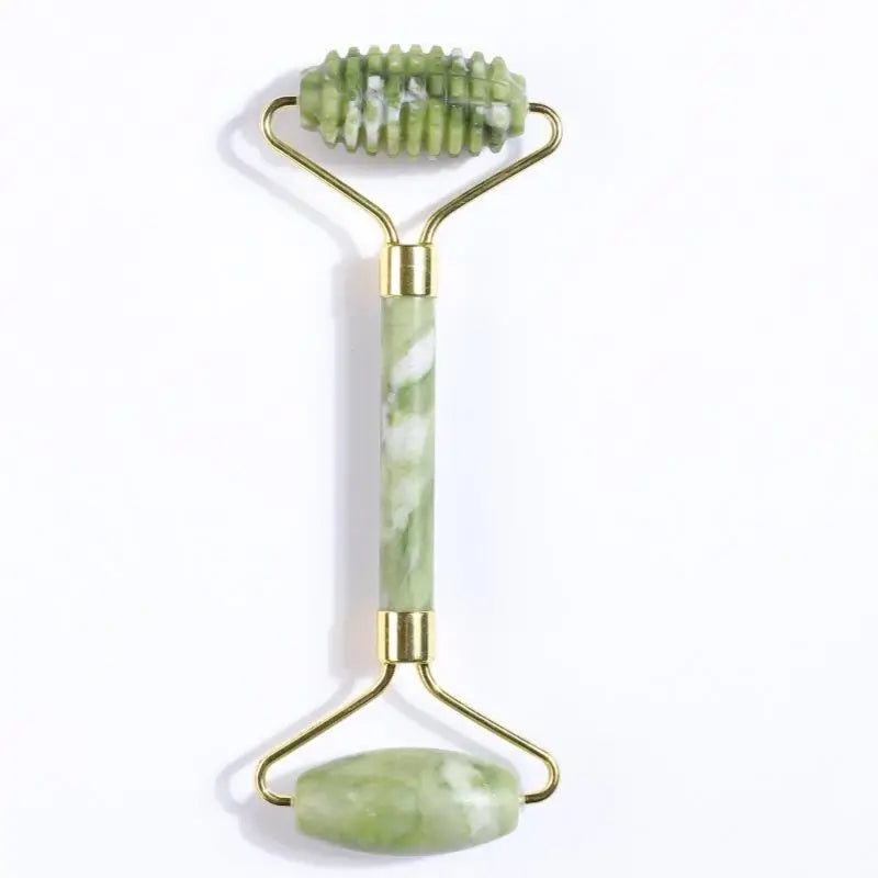 Natural Jade Roller & Gua Sha Set