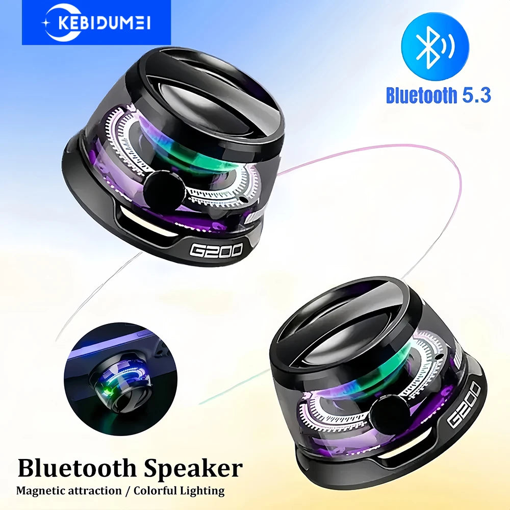Bluetooth 5.3 Speaker Mini Speaker Portable Magnetic Speaker