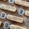 Personalized Beer Opener Wood Bottle Opener Kitchen Gadgets Bar Tools