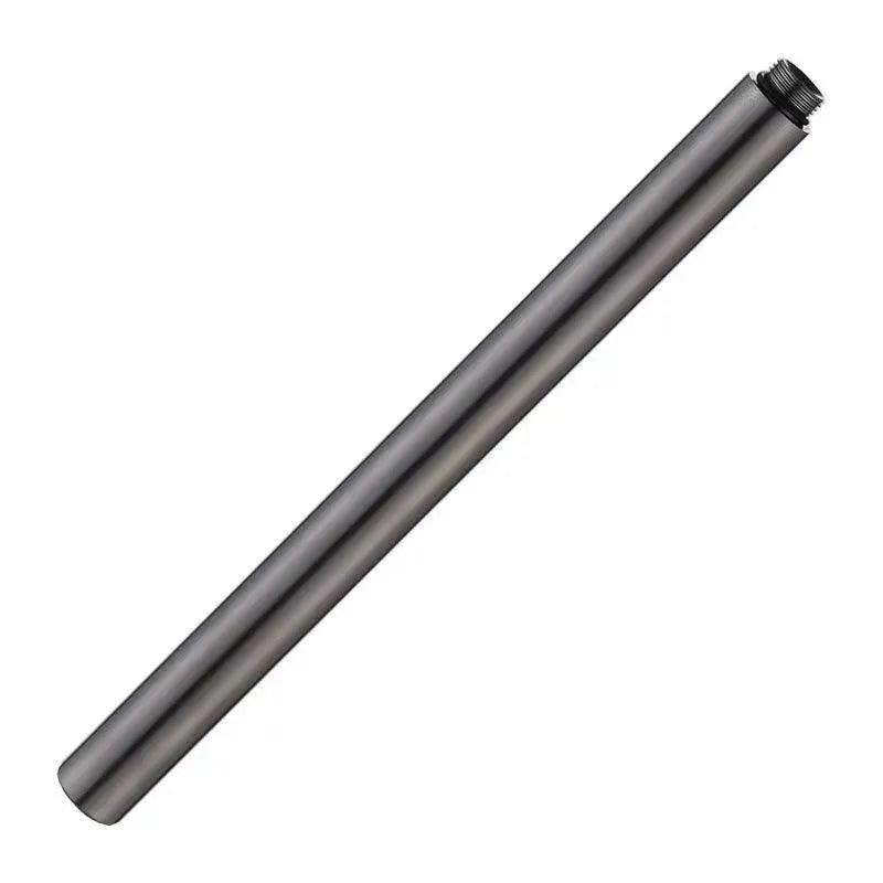 30/40cm Gun Grey Round Shower Extension Rod Shower Stainless Steel