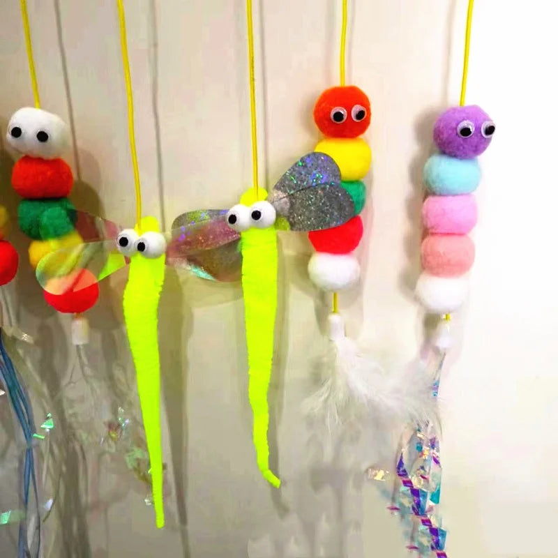 Interactive Cat Toy Hanging Simulation Cat Toy Funny Self-hey