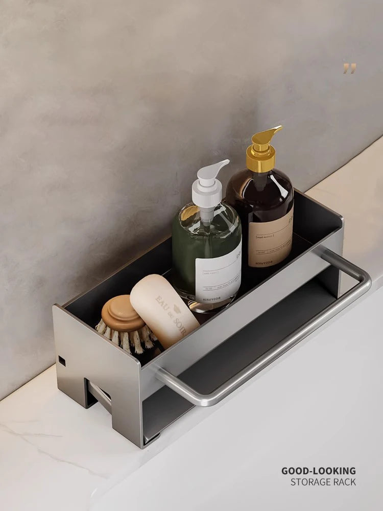 Kitchen Sink Stand Sponge Holder Dish Drainer Organizers Storage
