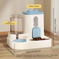 Pet Large-Capacity Feeder Integrated Automatic Water Dispenser Cat