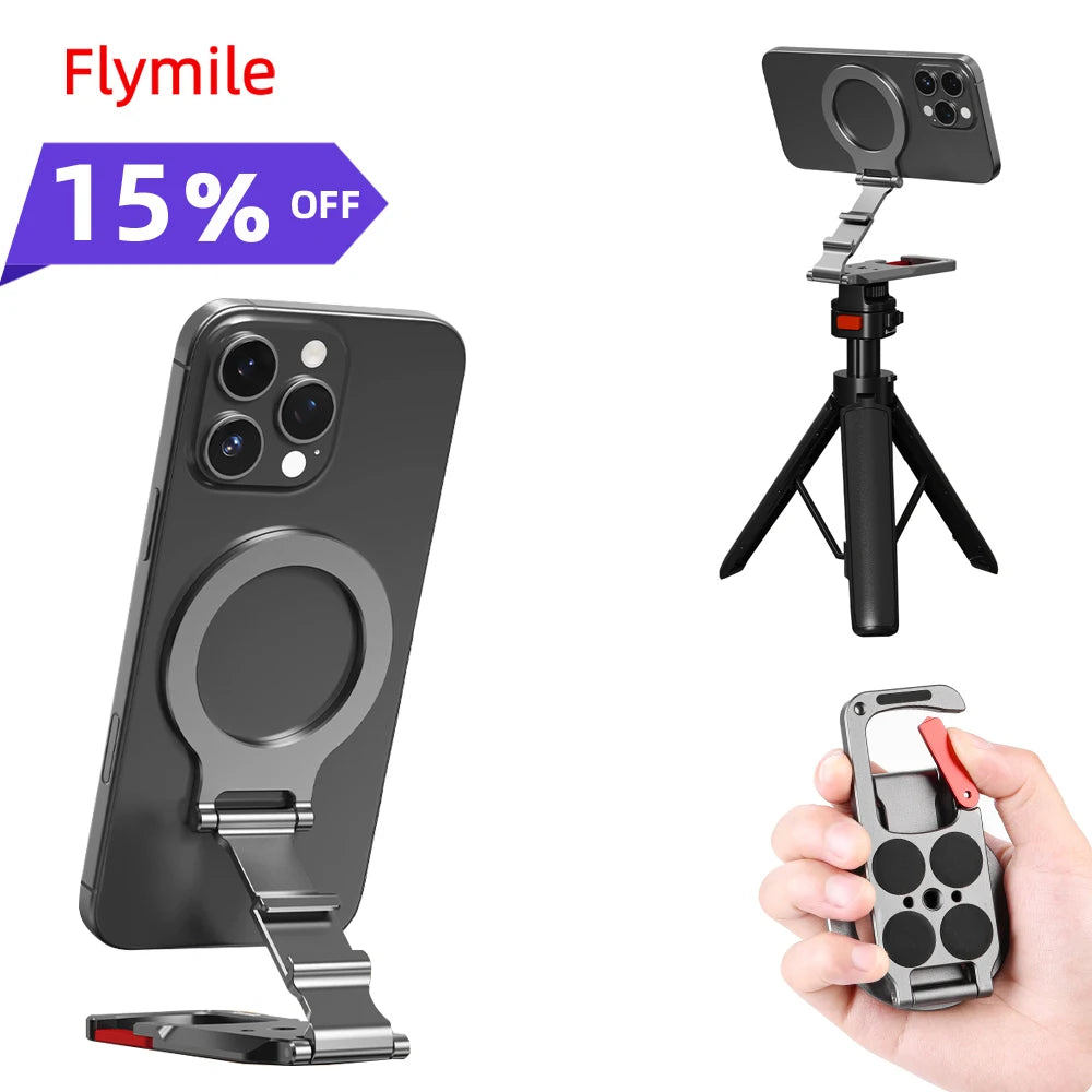 Flymile Magnetic Phone Holder Carabiner Mount for Iphone 18 Pro Max