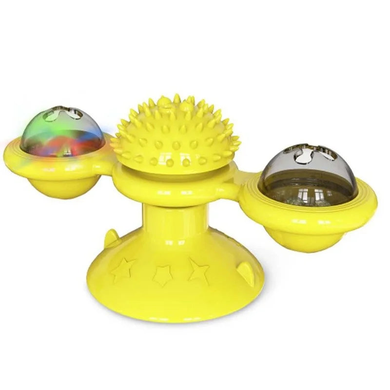 Windmill Cat Toy Interactive Pet Toys for Cats Puzzle Cat Game Toy