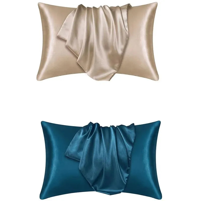 1/2pcs 100% Natural Mulberry Silk Pillowcase Hair/Skin Protection,Anti-Frizz & Wrinkle-Resistant Hypoallergenic