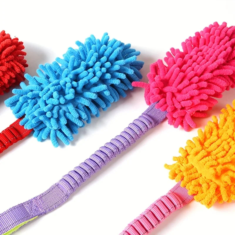 Durable Dog Toys for Aggressive Chewers - Soft Plush Pulling Rope
