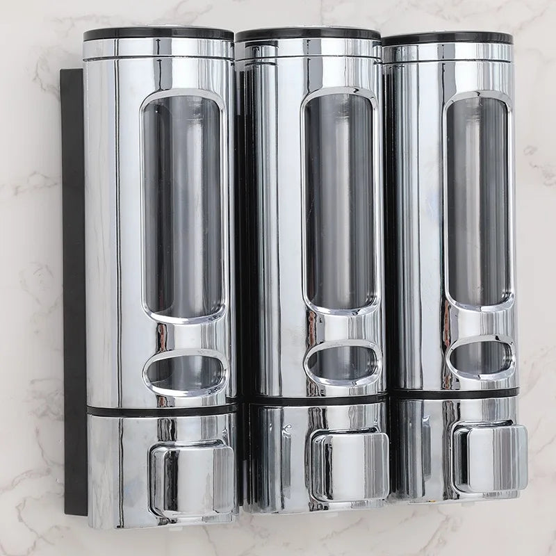 400ML Shower and Lotion Dispenser Waterproof Shampoo Gel Container