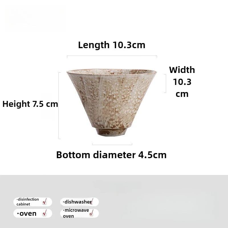 Coffee Cup  Fashion Exquisite High Sense Retro Style Hand Brewed