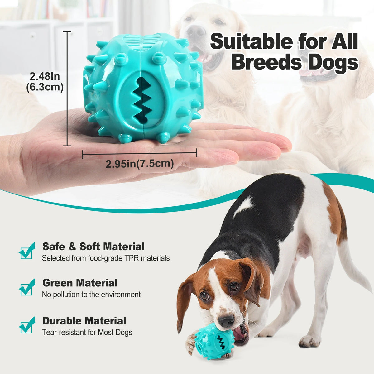 Dog Grinding Teeth Toys Chew Toys Cleaning Teeth Anti Bite
