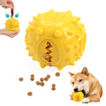 Dog Chew Toys Grinding Teeth Sound Ball Toys Leaking Food Balls Anti