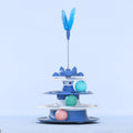 Cat Toys for Self-Entertainment: Interactive Turntable, Teaser Wand