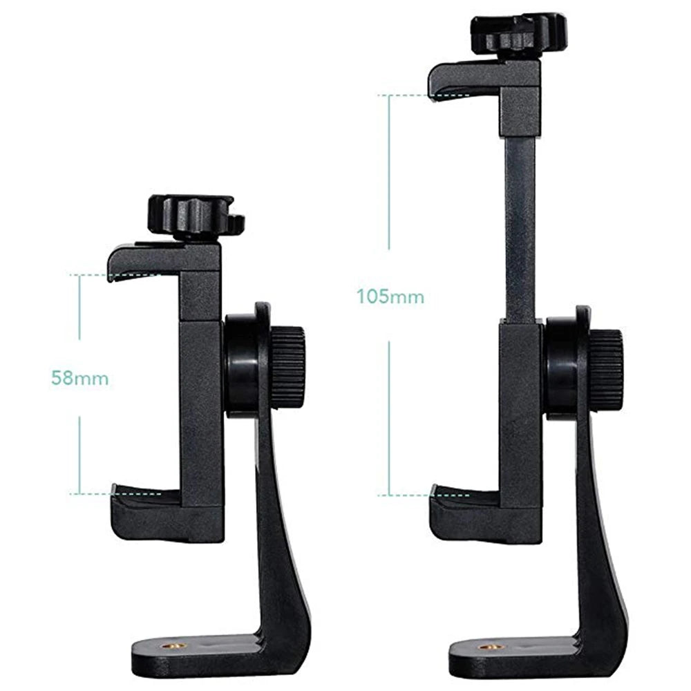 Photo Vlog Filming Accessories Portable Tripod Mount Cell Phone Clip