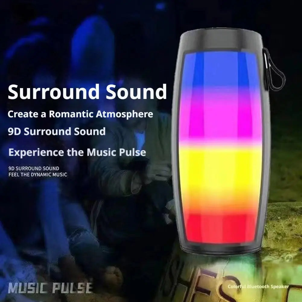 Small Portable Wireless Bluetooth Speaker Heavy Bass Subwoofer with