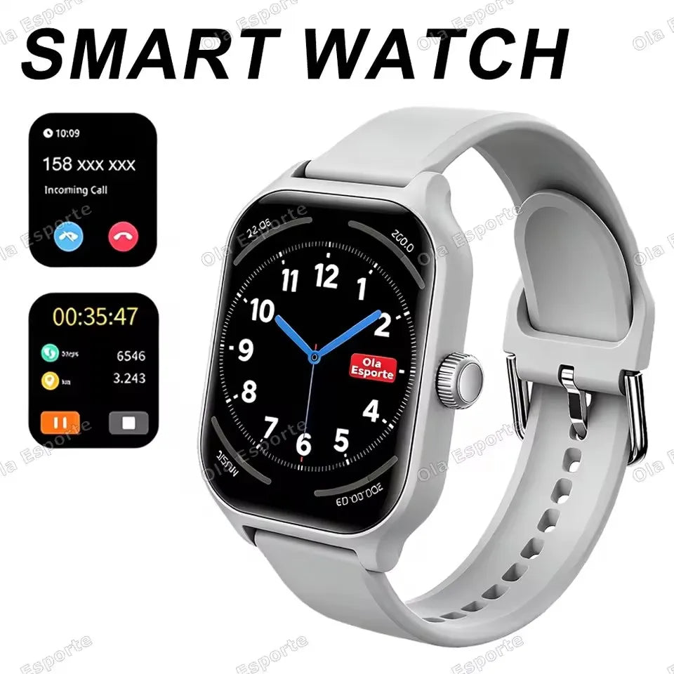 2026 New Men's Smart Watch Women's Gift 2.01'' HD Full Touch Screen Sports Fitness Watch Electronics BT Talk Smartwatch Ht30